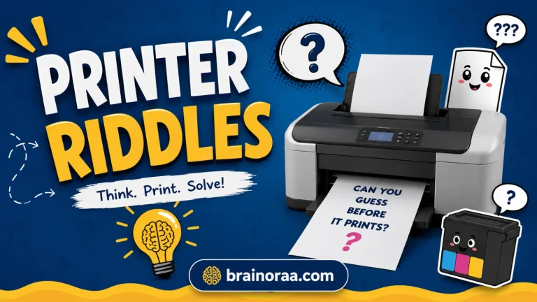 Printer Riddles