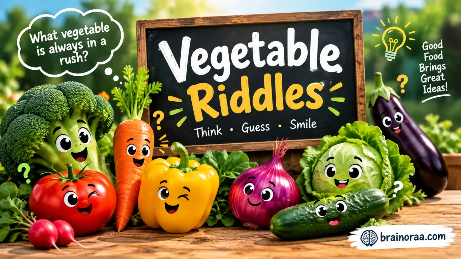 Vegetable Riddles